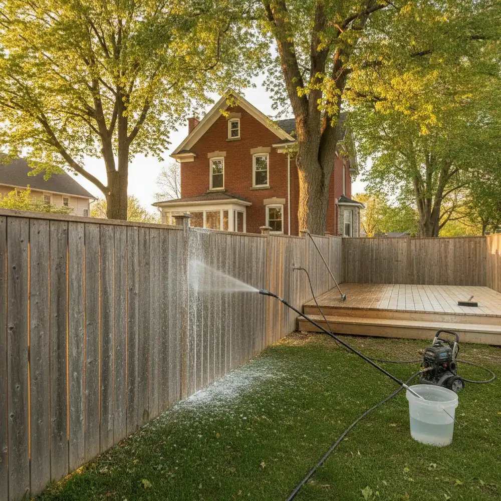 Fence & Deck Soft Wash